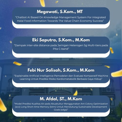 Daftar dosen penerima BOPTN 2026 beserta topik penelitian bidang AI, jaringan, dan sistem informasi.